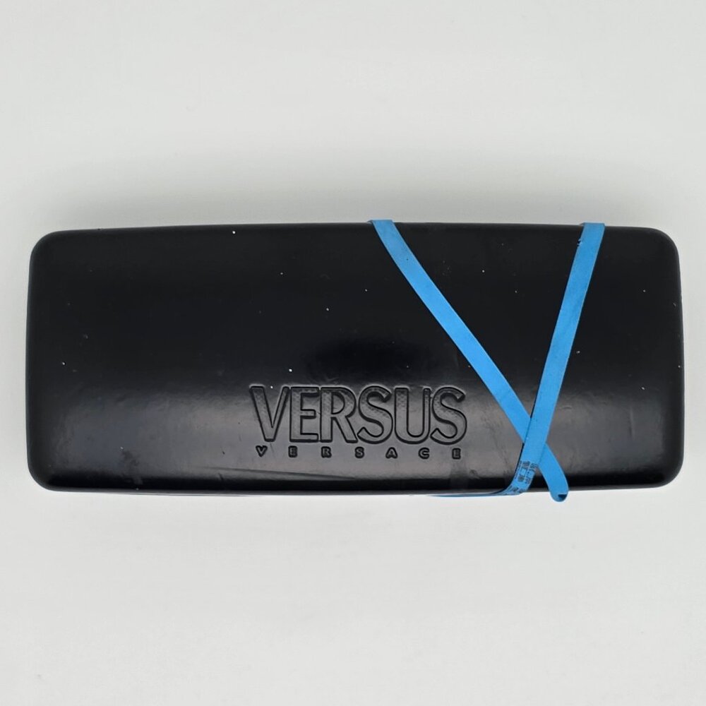 Versus Mod. 8032 677 Brown on Crystal Orange Eyeglasses Frame w/ Case 49-17-140 - Picture 14 of 15